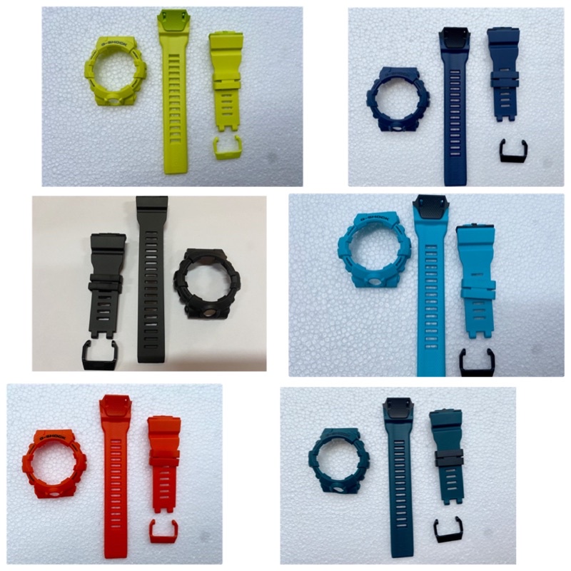 กรอบสาย G-Shock GBA800 GBD800 สีดำด้าน ของแท้100% เก๊คืนเงิน3 เท่า ถูกที่สุดในโลก แถมตะขอพลาสติก มีข