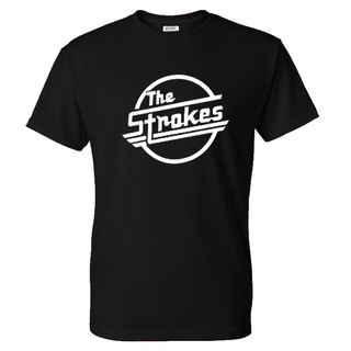 T-shirt  ใหม่ เสื้อยืดผ้าฝ้าย พิมพ์ลาย Band THE STROKES แนวสตรีท สีพื้น คุณภาพสูง สไตล์ฮิปฮอป แฟชั่นสําหรับผู้ชาย 2021S-