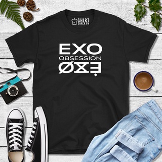 EXO - เสื้อโลโก้คลาสสิกหมกมุ่น 9*h