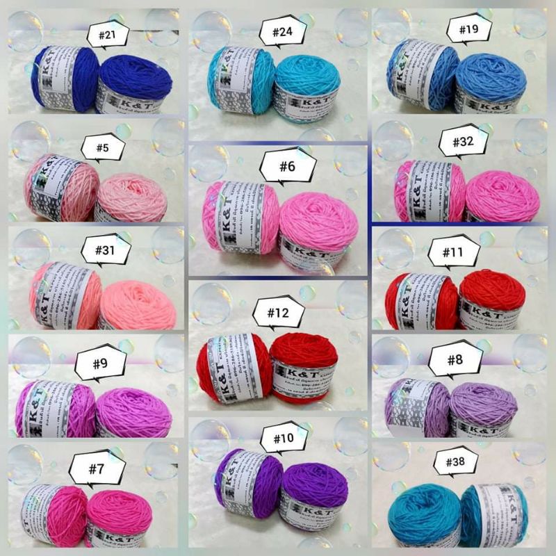 ไหมพรม4plyและอุปกรณ์ถัก