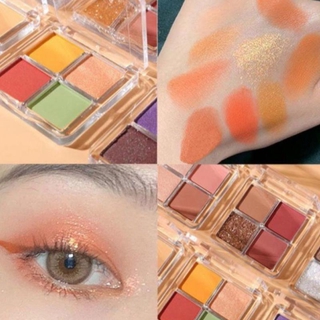 Fashion New Korean Wild Four-color Eyeshadow Palette Matte Makeup Portable Eyeshadow Beauty Makeup