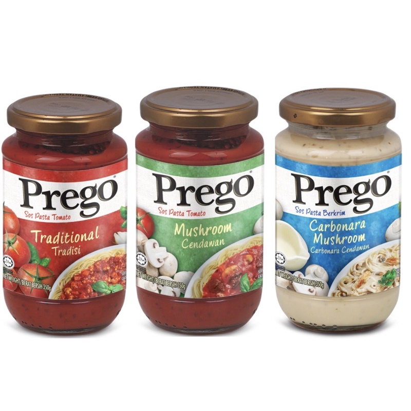 พรีโก้ซอสสปาเก็ตตี้ Prego โฉมใหม่