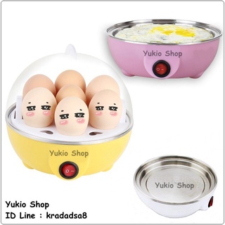 เครื่องต้มไข่ไฟฟ้า หม้อต้มไข่ เครื่องต้มไข่อเนกประสงค์ Egg Cooker-24sep-J1