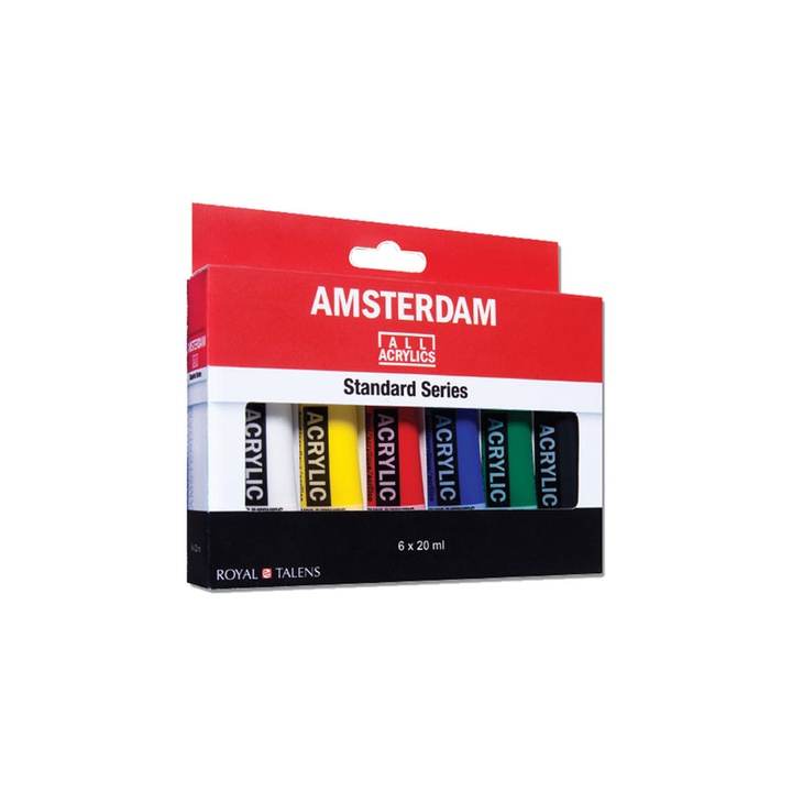AMSTERDAM STANDARD SERIES ACRYLICS SET สีอะคริลิค ชุดเซ็ทสีอะคริลิค