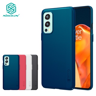 NILLKIN เคสโทรศัพท์มือถือแบบแข็งกันกระแทกลายนิ้วมือสําหรับ Oneplus Nord 2 5G