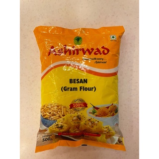 แป้งกรัม Ashirwad Besan 500 GMS