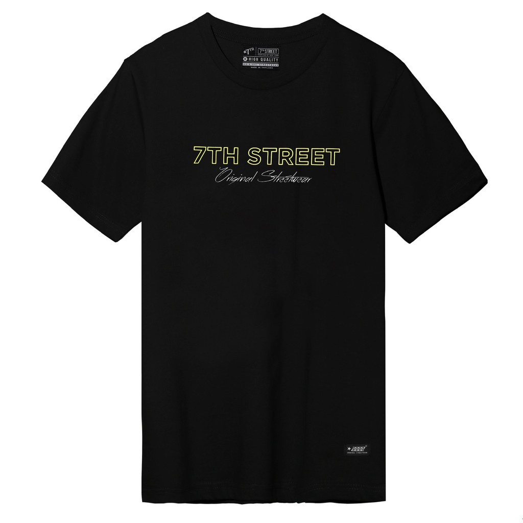 🔥 7th Street เสื้อยืด รุ่น PTL002 สี วัสดุสีขาว วัสดุ คอตตอน 100% l สองชิ้นและส่วนลดหนึ่งรายการ🔥