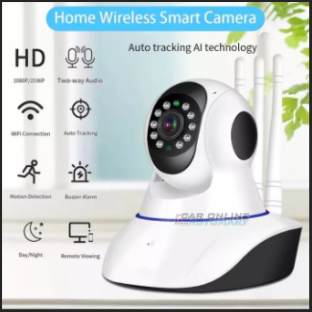 JXLCAMกล้องวงจรปิด IP สมาร์ทสุทธิกล้อง 1080P กล้องวงจรปิดบ้าน/ในร่มพร้อมไมโครโฟน Two-Way Intercom Se