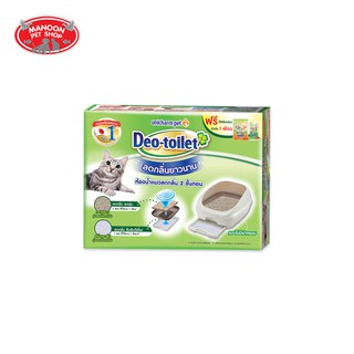 [MANOON] UNICHARM Deo Toilet Half Cover ห้องน้ำแมวลดกลิ่น Deo Toilet แบบไม่มีฝาครอบ