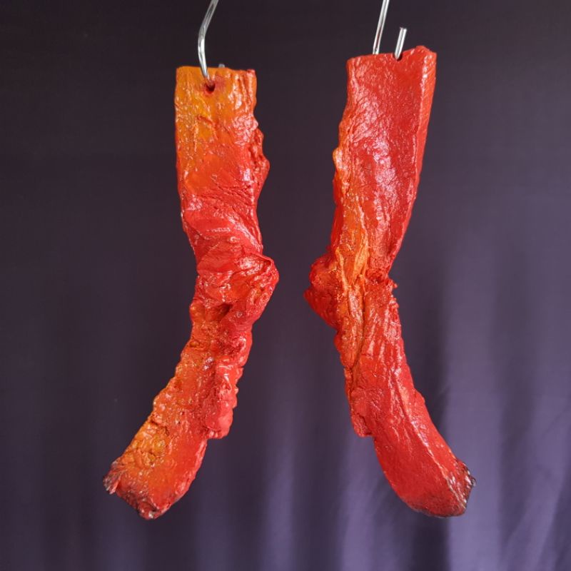 โมเดล หมูแดงปลอม เรซิ่น แบบB3 ชิ้นละ 320 บาท กว้าง 5 ยาว 27 หนา 2.5 cm