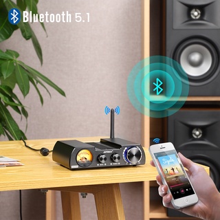 AIYIMA A08 Pro TPA3255 Bluetooth 5.0 เครื่องขยายเสียง 300Wx2 เครื่องขยายเสียงระบบเสียงสเตอริโอลำโพง Home Amplificador VU