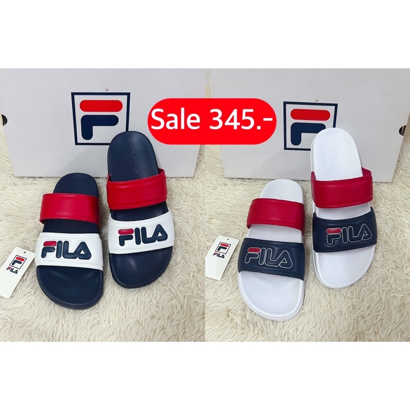 FILA Nuovo รองเท้าแตะ ลิขสิทธิ์แท้💯 ป้าย690฿ size 36-43