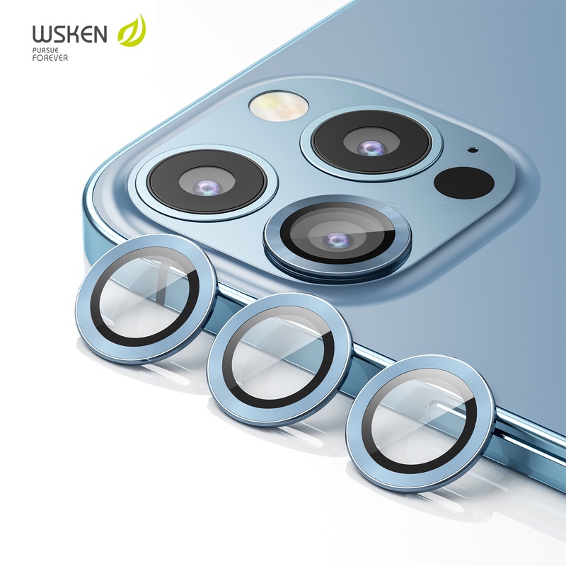 Wsken ฟิล์มกันรอยเลนส์กล้อง (3 ชิ้น) สําหรับ Iphone 13 Pro Max/ 13 Mini 12 Pro Max iphone 13 12 #6
