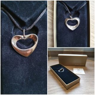 จี้หัวใจ Georg Jensen heart pendant