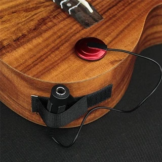 ปิ๊กอัพกีตาร์ Professional Piezo Contact ไมโครโฟน Pickup อุปกรณ์เสริมสำหรับกีตาร์ ปิ๊กอัพกีตาร์โปร่ง