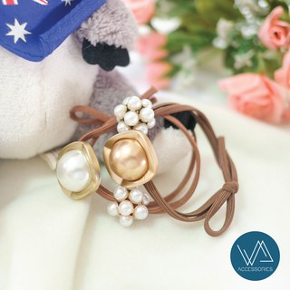 🎀🎀🎀 ยางรัดผม ไข่มุก สไตล์เกาหลี 🎀🎀🎀 ส่งจากไทย