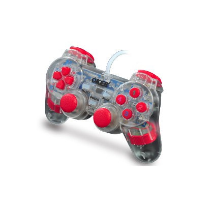 จอยคอมพิวเตอร์ จอยเกมส์ JOY USB Oker U706 ดำ U707 ใส