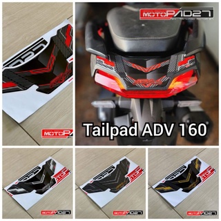 ฮอนด้า Adv160. สติกเกอร์เรซิ่น ลายนูน สําหรับติดตกแต่งท้ายรถยนต์
