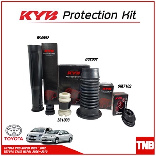 KYB สปริงโช๊คอัพ ยางกันกระแทกโช๊คอัพ ยางกันฝุ่นโช้คอัพ เบ้าโช้คอัพ TOYOTA VIOS YARIS ปี 2007-2012