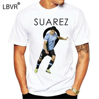 Luis Suarez 9 Uruguay เสื้อยืดลําลอง แฟชั่นสําหรับผู้ชาย แขนสั้น พิมพ์ลายฟุตบอลS-5XL