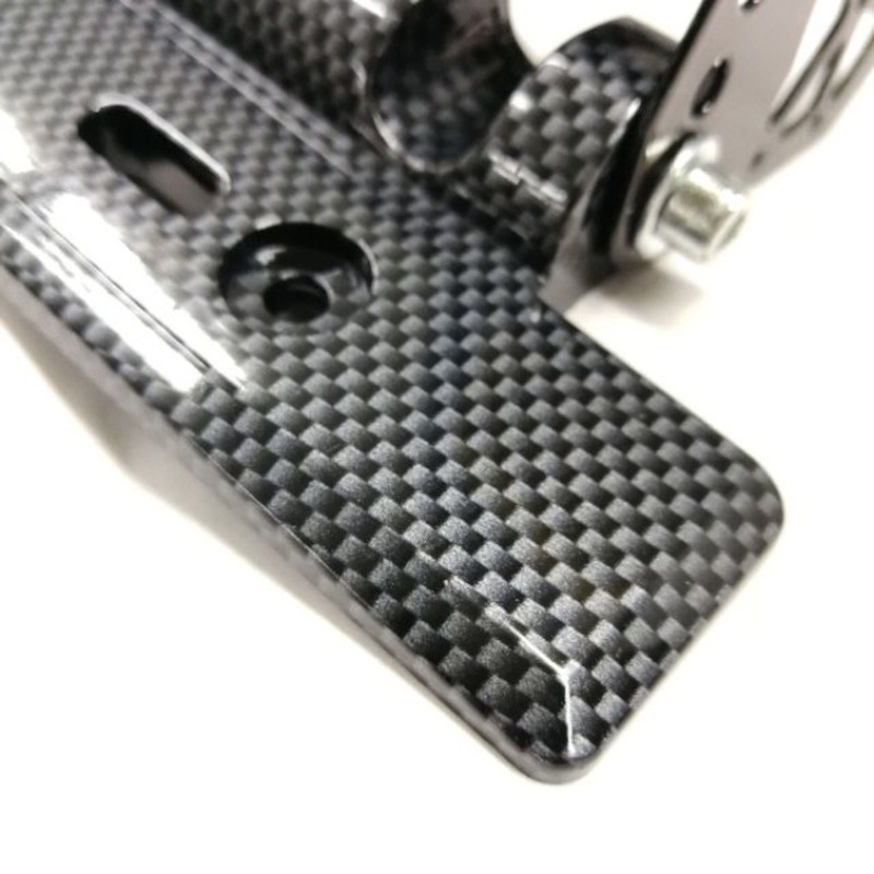 กรอบป้ายทะเบียนคาร์บอนทนทานสําหรับติดป้ายทะเบียนรถยนต์ - รูปที่ 2