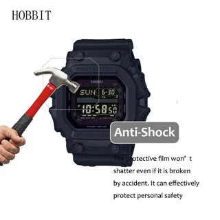 ฟิล์มกันรอยหน้าจอนาฬิกาข้อมือ แบบใส สําหรับ Casio G-Shock GX-56BB GX56BB Watch HD 3 ชิ้น