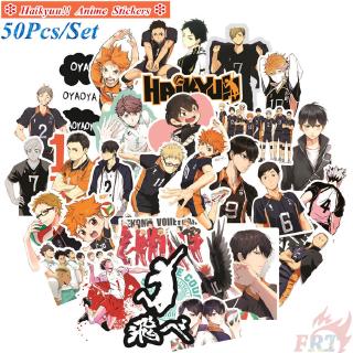 สติกเกอร์ Haikyuu!! - ซีรีส์ 04 อนิเมะ ลาย hoyo Hinata Tobio Kageyama แฟชั่น DIY ตกแต่งสมุดภาพ 50 ชิ้น/เซ็ต