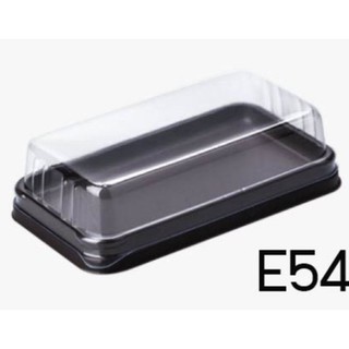 กล่องใส E-54 กล่องใส่ขนมเบเกอร์รี่ ฐานน้ำตาล