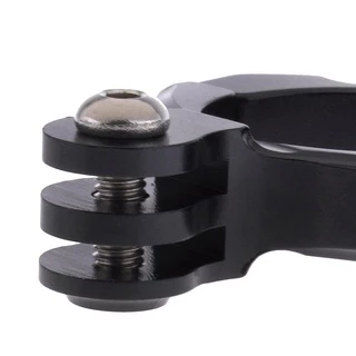 Aluminum Bike Clamp Bicycle Handlebar Mount Holder Adapter for GoPro/SJCam/YI อะแดปเตอร์อลูมิเนียมยึดจักรยาน Handlebar