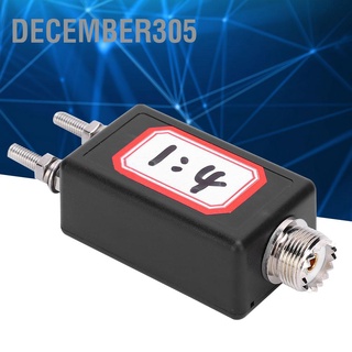 December305 1:4 Mini Balun Suitable HF Shortwave Antenna for Outdoor QRP Station and Furniture.