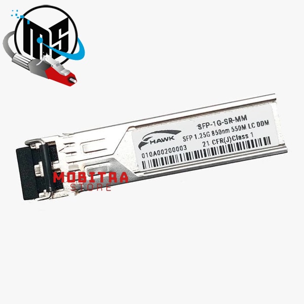 SFP HAWK SFP-1G-SR-MM | SFP 1.25G 850nm 550 ม. มัลติโหมด