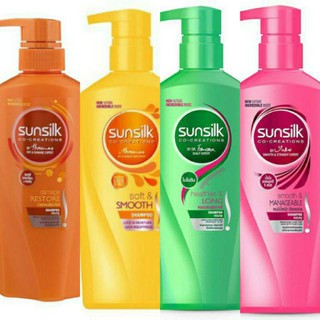 แซมพูซันซิล sunsilk ยาสระผม ขนาด 450 ml