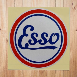 สติ๊กเกอร์ Esso วงกลม