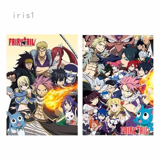 โปสเตอร์ Fairy Tail Anime Manga สําหรับตกแต่งบ้าน