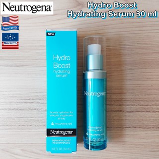 Neutrogena® Hydro Boost Hydrating Serum 30 ml นูโทรจีนา เซรั่ม บำรุงผิวหน้า