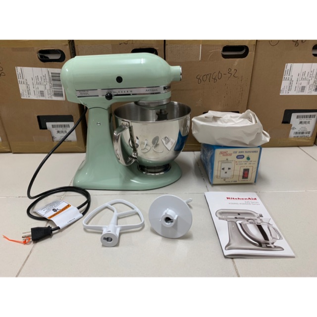 เครื่องผสมอาหาร KitchenAid Artisan สี Pistachio Shopee Thailand
