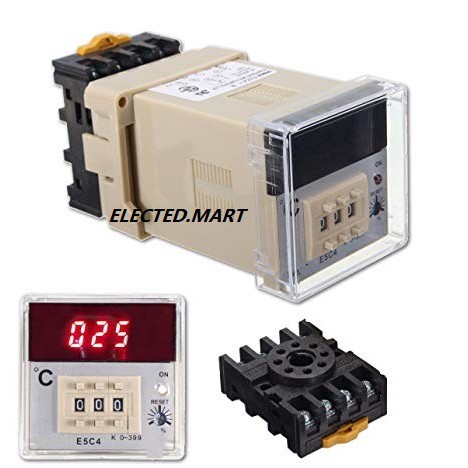 ควบคุมอุณหภูมิ TEMPERATURE CONTROLLER 0-399'C 220VAC #E5C4-R20K