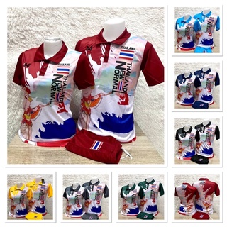 เสื้อพิมพ์ลาย THAILAND NEW NORMAL