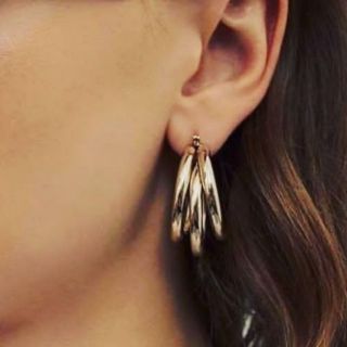 Earrings hoop เครื่องประดับ แฟชั่น