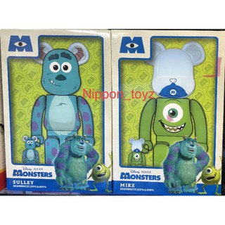 Be@rbrick Monsterink mike%sulley400%+100% 2กล่อง ของใหม่-แท้