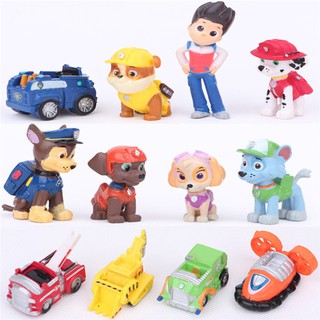 ฟิกเกอร์ Nickelodeon Paw Patrol ขนาดเล็ก ของเล่นสําหรับเด็ก 12 ชิ้น