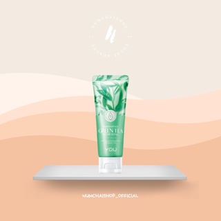 Y.O.U PoreBiotics Green Tea Hydrating Clay Mask 50g | มาร์กสูตรกระชับรูขุมขน