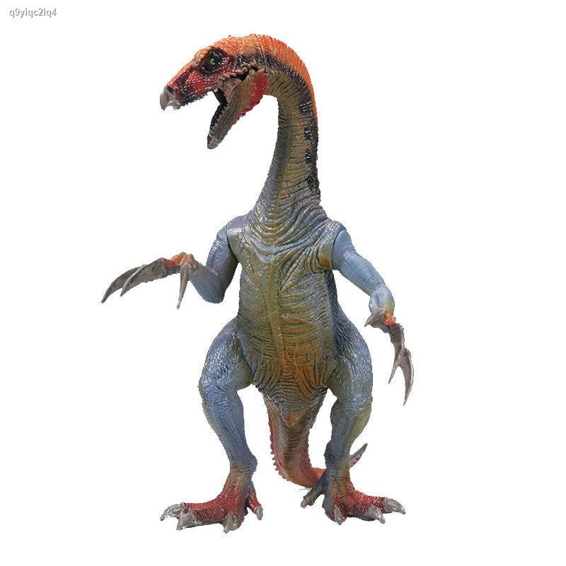 ของเล่นจำลอง℗เด็กไดโนเสาร์รุ่นของเล่นชุดจำลองสัตว์เด็ก Jurassic World Tyrannosaurus Rex พลาสติก