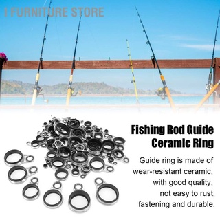 I Furniture store Telescopic Surf Casting Rod Guides Tip Tops Repair Kit Fishing Eye Line Guide Ring