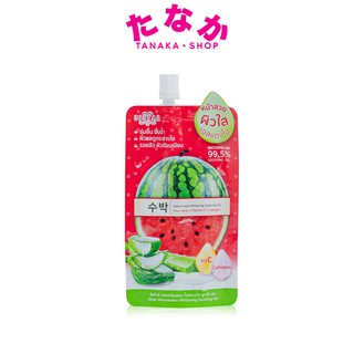 🔥1ซอง42🔥 Sistar Watermelon Whitening Soothing Gel 40g ซิสต้าร์ วอเตอร์เมลอน ไวท์เทนนิ่ง ชูทติ้ง เจลแตงโม ว่านหาง