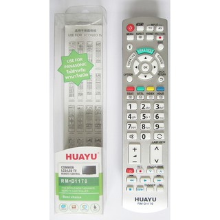 HUAYU REMOTE CONTROL รีโมทคอลโทรลฮัวยูใช้สำหรับทีวี RM-D1170