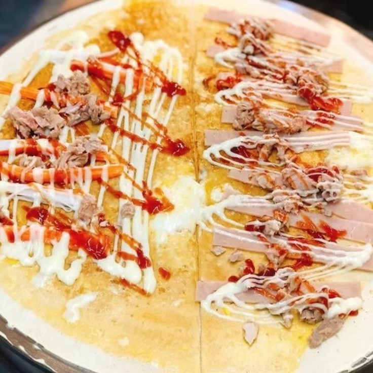 รสอร่อย by เพียวฟู้ดส์ มายองเนส รสชีส 920 กรัม มีฮาลาล ทำขนมอบ แซนวิช จิ้มของทอด แต่งหน้าพิซซ่า - รูปที่ 4