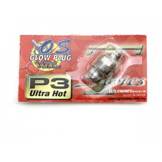 หัวเทียน, ที่จุด O.S. #P3 Glow Plug OTGTP3