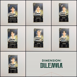 พร้อมส่ง 💙  ENHYPEN : OS Player Card สเปเชี่ยลกิ๊ฟท์ DIMENSION : DILEMMA  : Special Gift Weverse