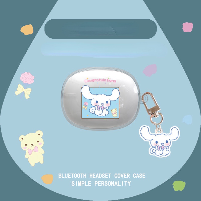 การ์ตูนน่ารักหมีรุนแรงและปิกาจูสําหรับ Edifier X3S ปลอกหูฟังแบบนุ่ม